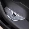 For Peugeot 508 GT    ABS Carbon Fiber Armrest Window Buttons Cover Glass Lift Adjust Switch Panel Trim Accessories