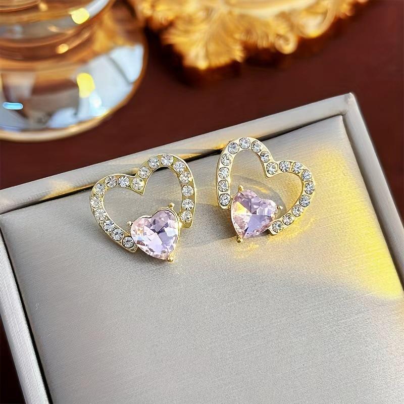 "Silver Needle Pearl & Zircon Bow Earrings: Niche Design, Stylish & Versatile, Light Luxury High-End Accessory"