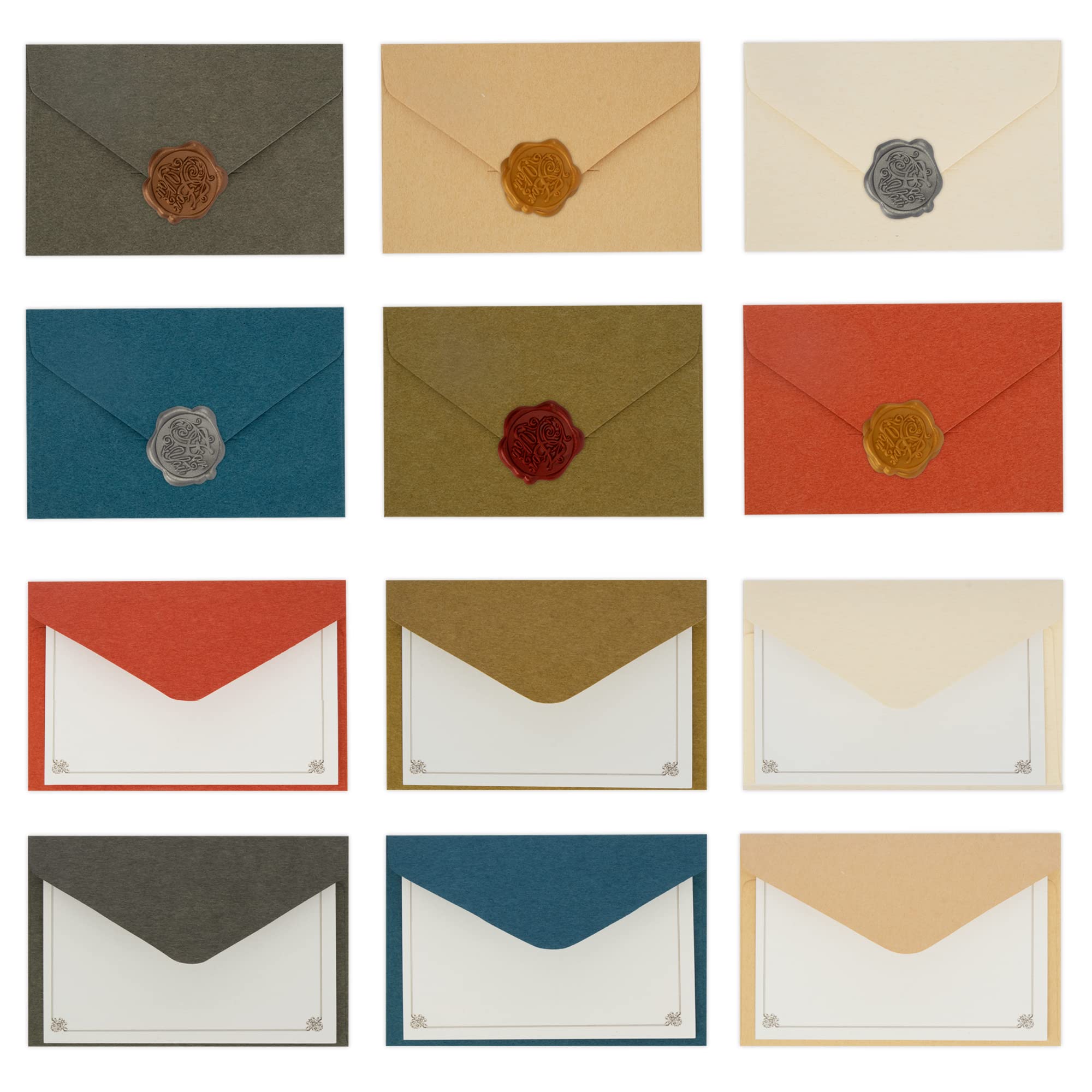 

TEMLUM Message Thank You Mini Greeting 6 4 Sealing Wax Antique Wedding 72 Cards in Set Cards, Cards, Cards, Envelopes, Stickers, Style, Invitations,