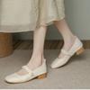 Fashion Mary Jane Japanese Style Lolita Ladies Pumps Low Heel Elegant Moccasins Women's Shoes Gothic Square Toe On Sale With Discount 39