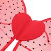 Organza Material Butterfly Wings Heart Dot Design Performance Props  Wedding Anniversary