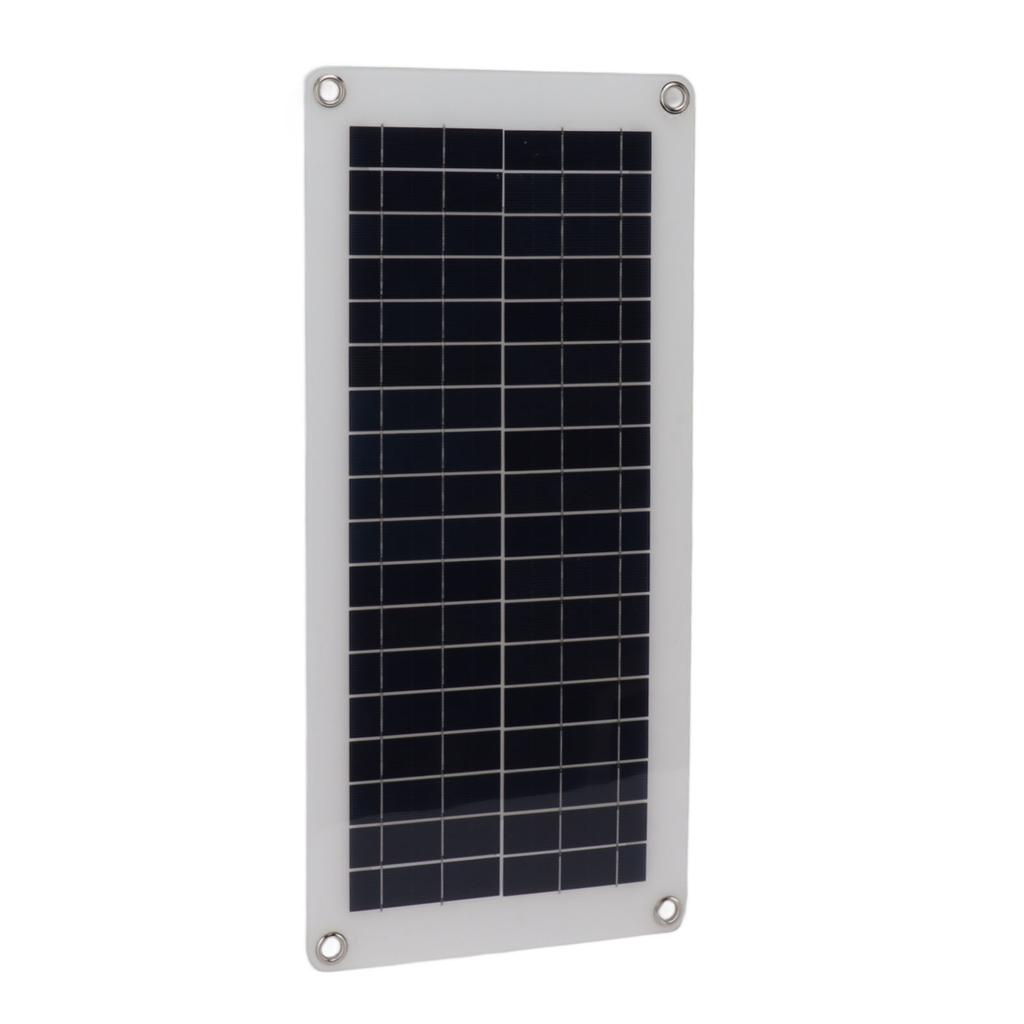 Solar Panel Kit Polycrystalline 100A Controller 10W 18V Solar Charging Panel with Battery Box Pump