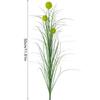 1PC/2PC Decorative Grasses Balcony Plastic Realistic Faux Floral for Home Indoor Multiple Options Available