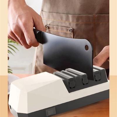Electric Automatic Knife Sharpener Professional USB Recharging Kitchen Knives Sharpening Tool Diamond Grinder for Kitchen