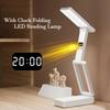LED Table Lamp Portable Foldable  With USB Charging Type Fold Studing Lamp Energy Saving Rechargeable for Room LED Reading Light