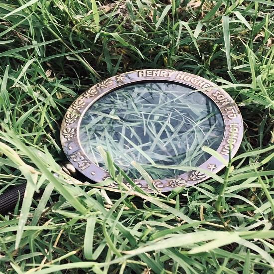 Lupa z mosiężną rączką, Lupa do czytania map, Morska, Prezent dla taty, Pomysły na prezenty świąteczne