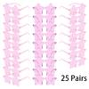 25 Pairs Rimless Star Shaped Sunglasses Men Fashion Cute Candy Color Beach Vacation Decor Shades Women Trendy Rave Sun Glasses
