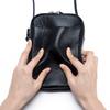 Neue Nischendesign Handy-Tasche Damen einfache Mode Schulter Umhängetasche Mini-Tasche Damen