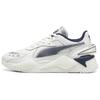 RS X '40TH ANNIVERSARY' Comfortable Low Top Casual Shoes Unisex White Gray Blue 395339-01