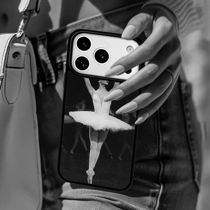 Balletto Ballerina Dancer Scarpe Phone Case For iPhone 17 Air 14 15 13 12 Max Cover For Apple 14 15 16 16e 11 Pro Max Plus Coque