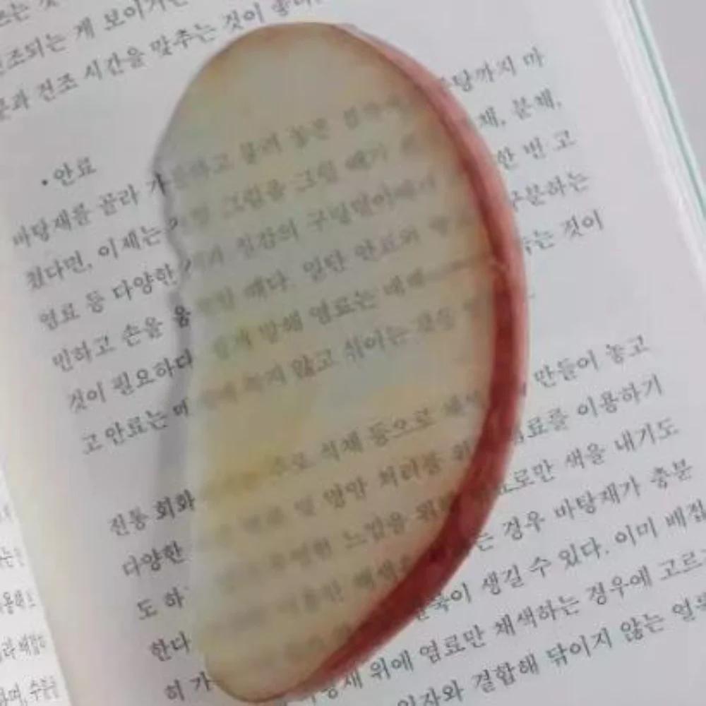 Ins Fruit Slice Bookmark Simulation Apple Lemom Cute Bookmark Reading Book Page Holder Student Gift Book Page Tag School Supplie