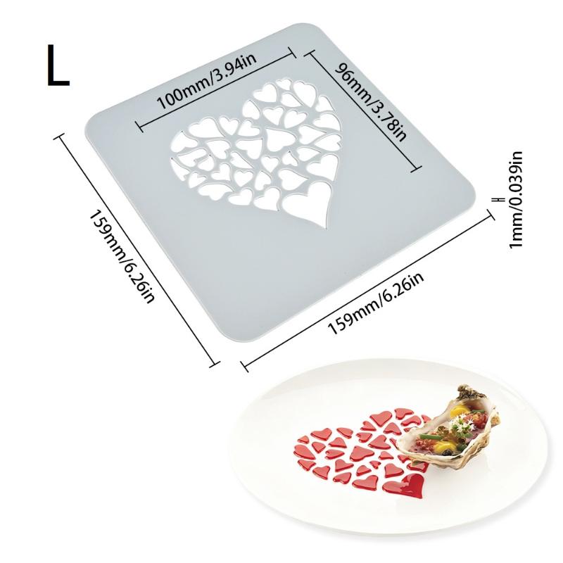 Antihaft Backform mit Druck Einfache Entformung Handwaschbar Manuelle Entformung DIY Dessert Dekoration