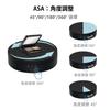 Mcbazel 360 Degree Rotating Display Turntable 3kg Load Diameter 13.8cm Electric Stand for Plastic Models Figures Clockwise Counterclockwise Stable Low