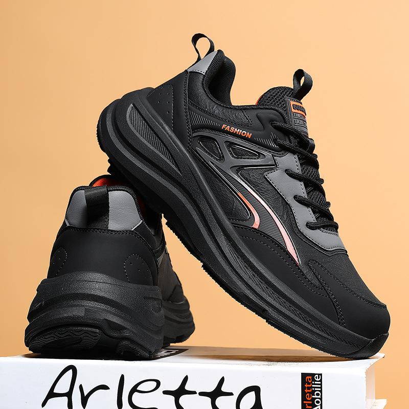 Herrenschuhe 2025 Herbst und Winter neu Mikrofaserleder Sport- und Freizeitschuhe leicht weich elastisch verschleißfest bequem Trend vielseitig