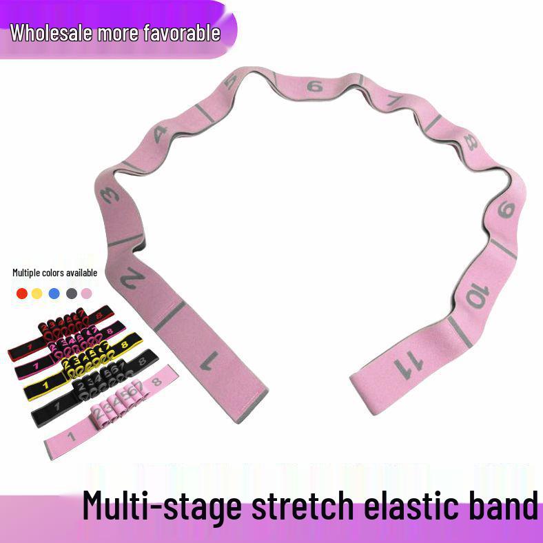 Multi-Functional Latin Dance & Yoga Resistance Band - Non-Slip Stretching & Shoulder Opening Band