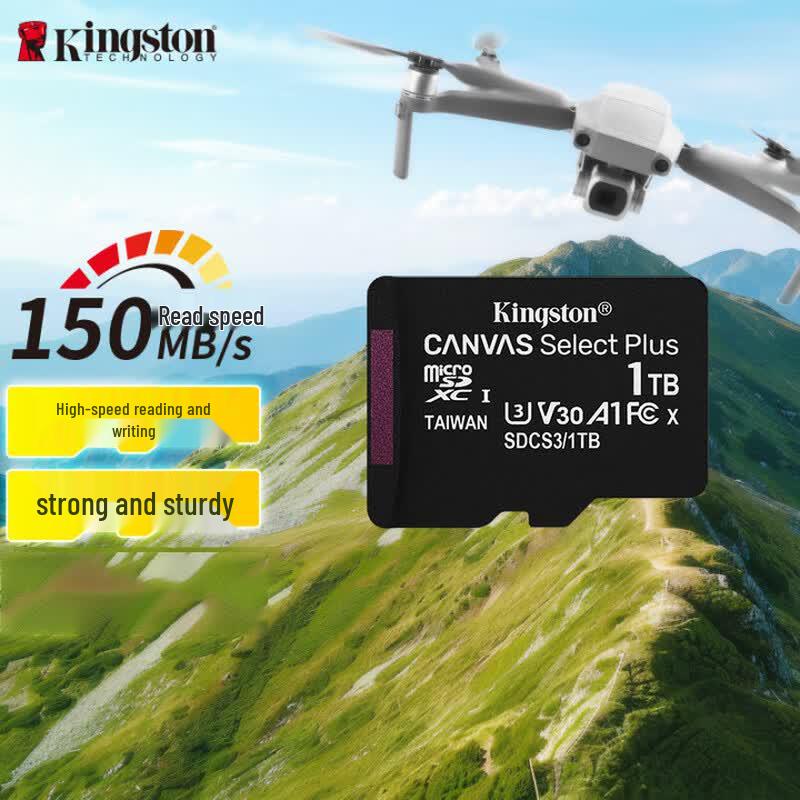 Kingston 1TB microSDXC U3 A1 V30 Memory Card