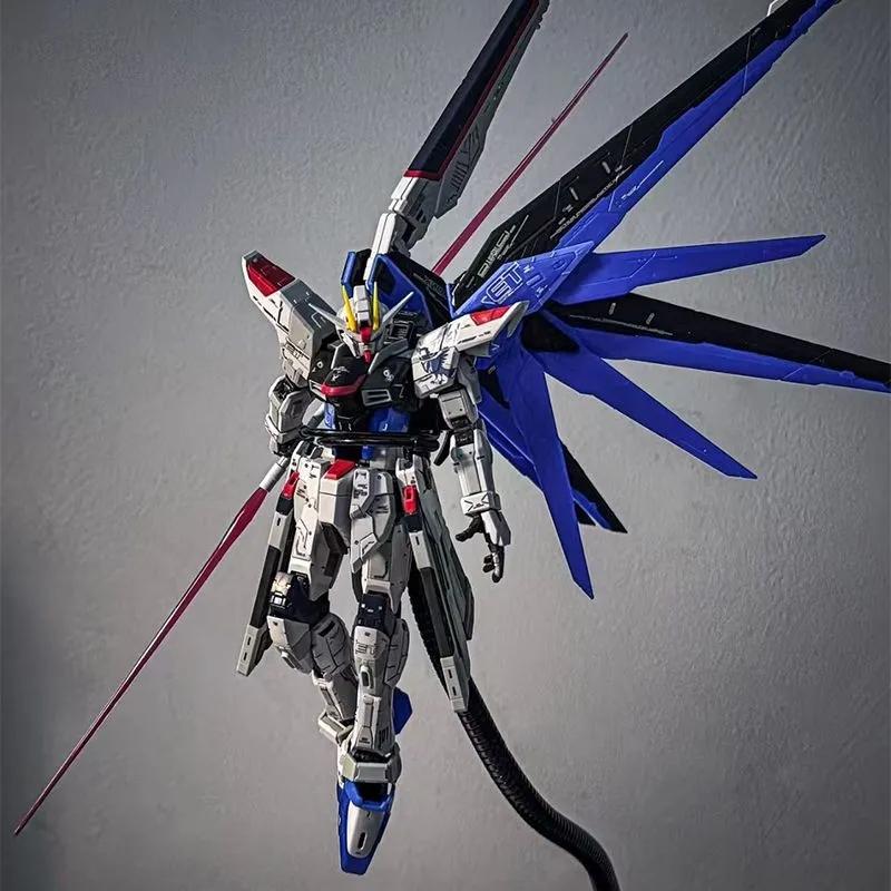 SUPA FM1/100 Standbeeld Vrijheid Sakura Roze Kleurstelling Shanghai Mech Assemblage Modelbouwkit Actiefiguren Bureaublad Ornament Jongens Puzzel Speelgoed