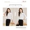 2026 Spring and Autumn New Women's Casual Solid Color Simple Long Sleeve Shirt Top