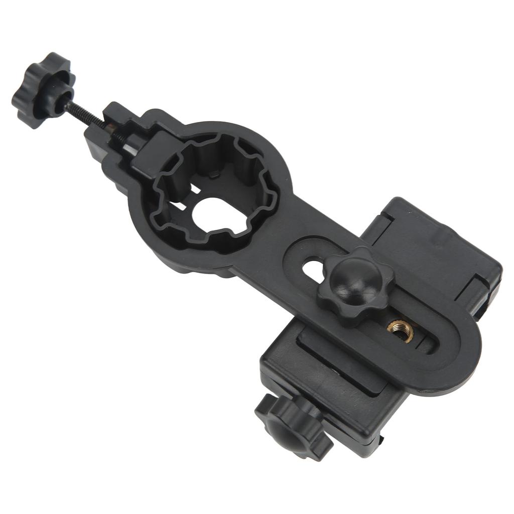 Telescope Phone Holder 1 4in Screw Hole Nonslip Rubber Pad Plastic Telescope Phone Adapter for Telescope Microscope S