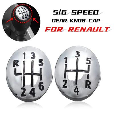 5/6 Geschwindigkeit Auto Schaltknauf Kappe Abdeckung für Renault Clio Twingo Scenic Megane II 1996-2011 Schaltknauf Schalthebelkopf