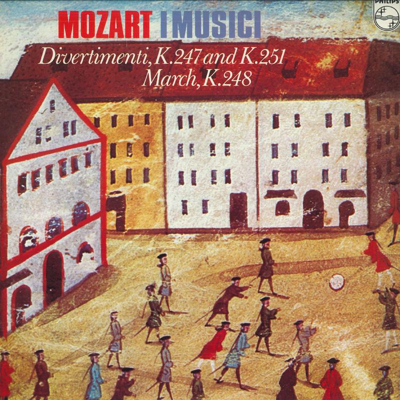 

LP Record I MUSICI - Mozart: Divertimento No. 10 in F ma X8620 PHILIPS 1978 Japan Classical Used