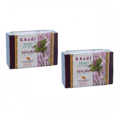 Handmade Soap with Basil (Tulasi) (125 G), Basil (Tulsi) Body Wash