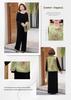 Elegant Jacquard Embroidered Gold Velvet Vest Set for Middle-Aged Women - Chinese Style Spring/Autumn Wear