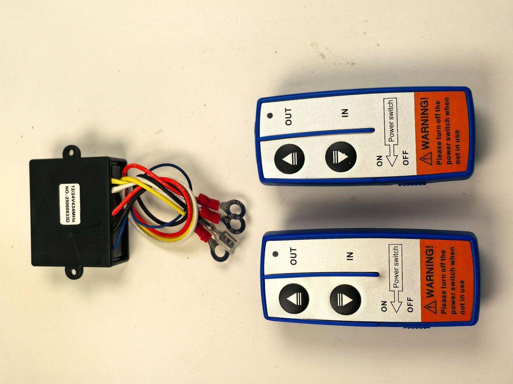 12V Wireless Winch Remote Controller for Jeep and ATV Off-Road Vehicles