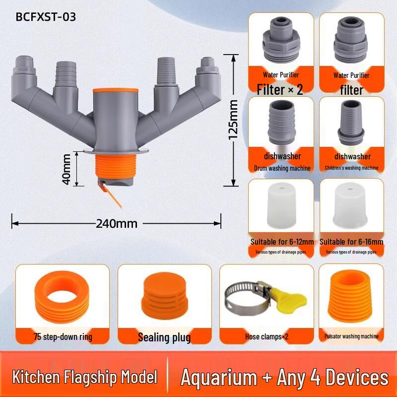 Xuanyong Kitchen Sink Anti-odor Drain Connector
