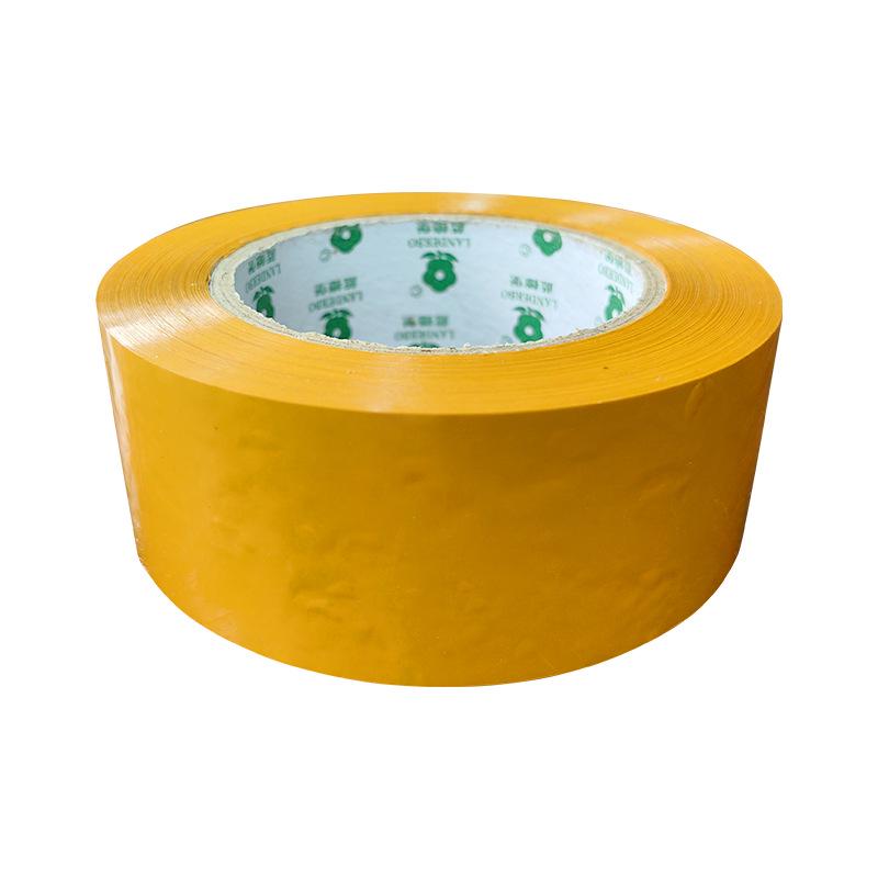 Beige Packing and Sealing Tape, 4.5"x150', Adhesive Roll with Transparent Options