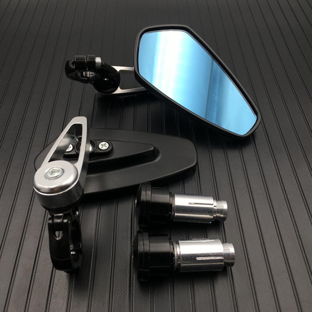 

1 пара Мотоциклетные Алюминиевые 7/8 22 мм Торцевые Боковые Зеркала Заднего Вида Универсальные Мотоциклетные Велосипедные Зеркала Заднего Вида на Руль Универсальные