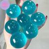 Aesthetic Blue Squishy: Clear Maltose Mochi Squeeze Toy, Creative Office Desk Ornament, Sensory Fidget For Focus, Gift