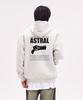 Astral Projection Astral Gun Oversized Wide Shoulder Zip-Up Hoodie_Oatmeal