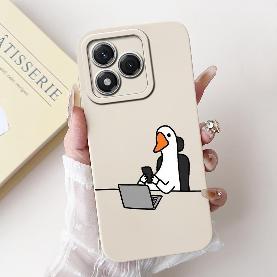 For Honor 400 Lite Case ABR-NX1 Cool Fashion Candy Painted Cover 6.7'' Soft TPU Matte Phone Case For Honor 400 Lite 400Lite Bags