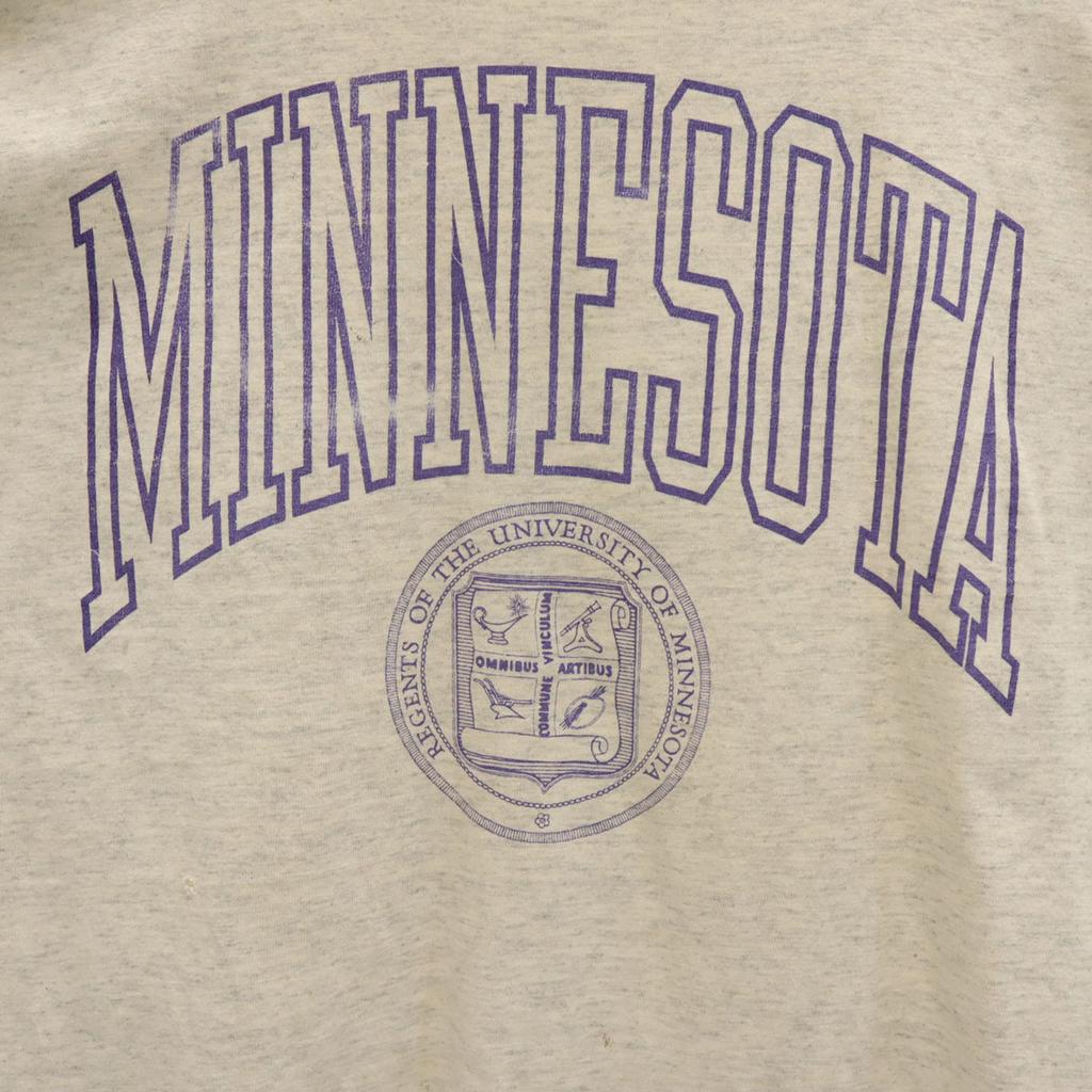 GEAR 90s Made in USA Old Short sleeve T-shirt L gray Men's Used