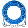 Improved Mooring Cable Dog Wire Latest Carabiner Hook 3mm Delicate Thin Rope Dog Tethering Mooring Lead Runner Cable Training Lead Long Durable