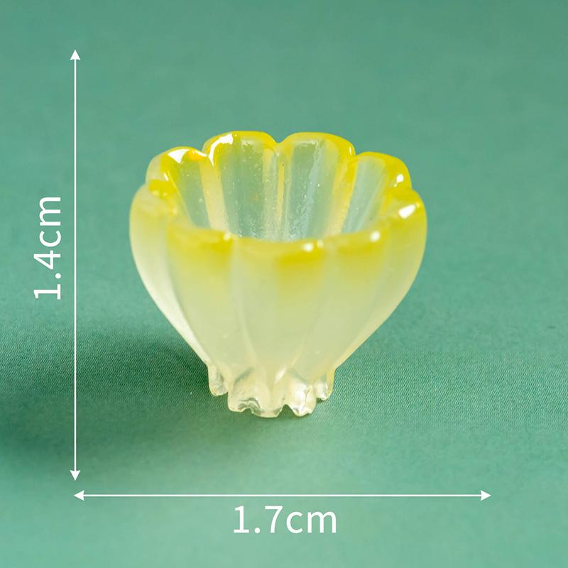 

4 шт./набор Миниатюрная посуда для фруктов, тарелка, высокий поднос, тарелка для торта, пиала для чая, модель, кухонные аксессуары для кукольного домика, декор, игрушки