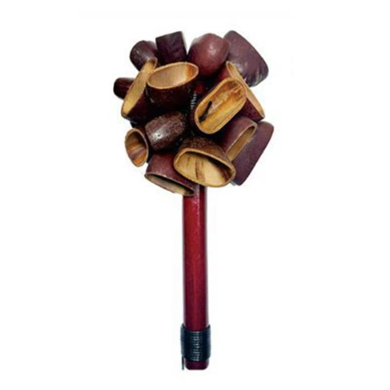 Fruit Shell Bells Outdoor Wind Chimes Hand Cranked String Bell Sound Healing Wind Chime Meditation Yoga Musical Instruments