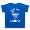 Save The Dodo Extinct Bird Funny  Parody Animal Rights Kids Childs T-Shirt