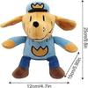 Adventure Series Detective Dog Plush Toy - Cute Puppy Plush Doll Cartoon Detective Dog Animation Peripheral Doll for Home Decor and Toys