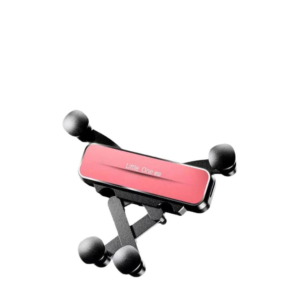 Cartoon Car Air Vent Phone Holder with Rotating Mini Gravity Design