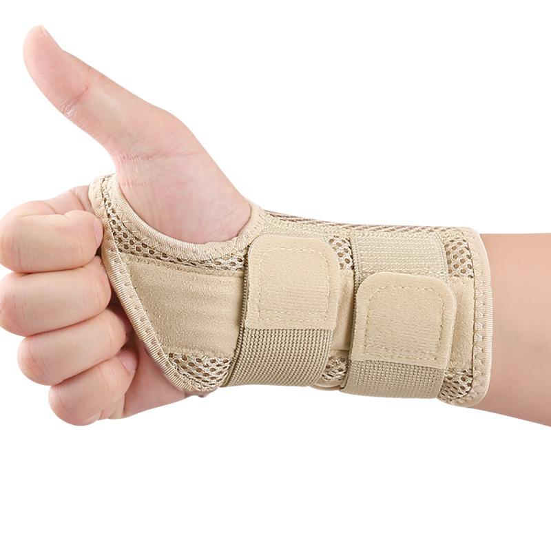 Adjustable Two-way Support Wrist Guard for Fitness Sports Left Right Hand Fixed Splint Finger Protection