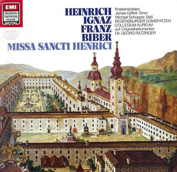 LP Record HEINRICH IGNAZ FRANZ BIBER REGENSB Missa Sancti Henrici 154963 Deutsche Harmon 1983 Germany Classical Used