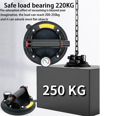 Neue 8 Zoll 200KG-250KG Luftpumpe Vakuumsaugnäpfe Leistungsstark Schwerlast Starke Handpumpe Saugheber Magnete Handhabungswerkzeuge