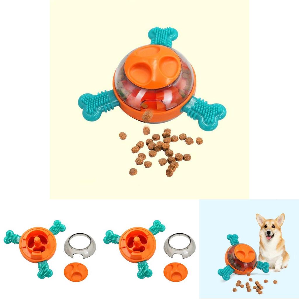 Durable Abs Tpr Dog Chew Ball With Treat Release For Interactive Play And Mental Stimulation