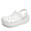 Women S claSSic Cutie Platform Clog Slipper SandalS White 207708 100