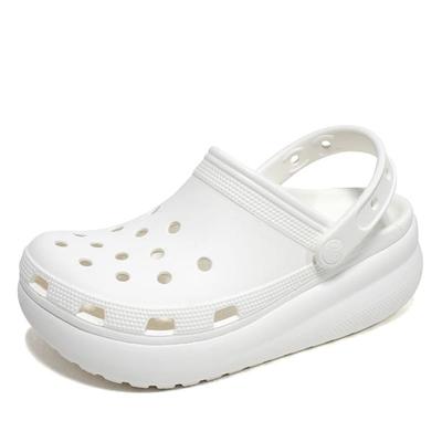 Women S claSSic Cutie Platform Clog Slipper SandalS White 207708 100