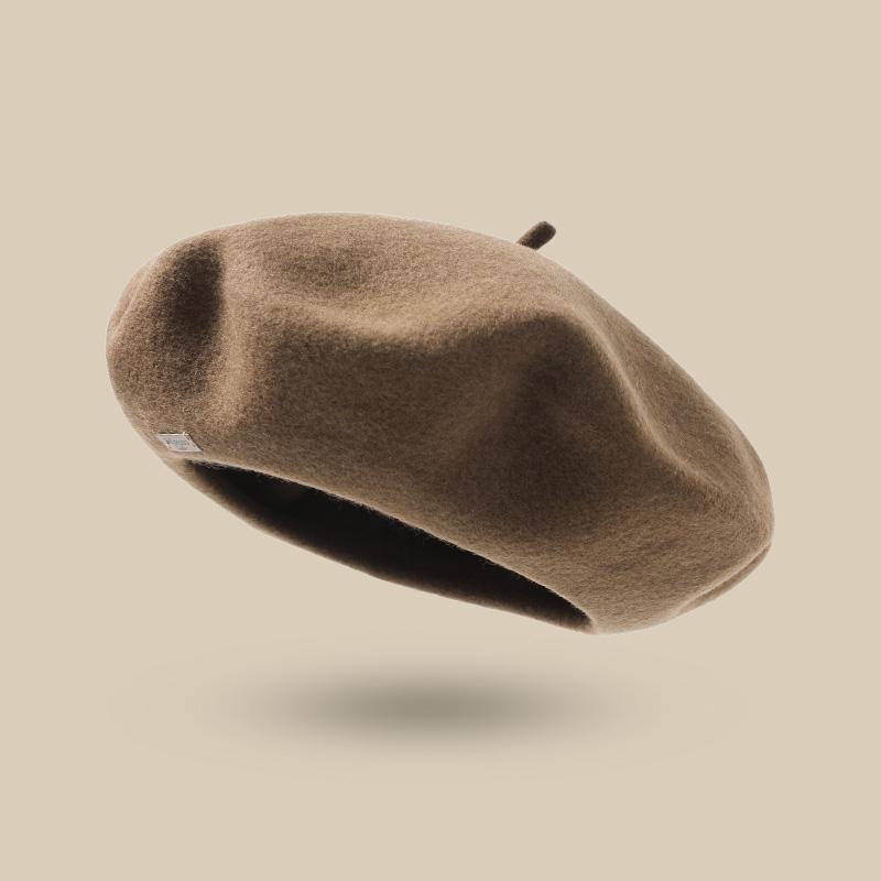 Custom Autumn Winter Multi Color Travel Warm Wool Beret Hats for Ladies