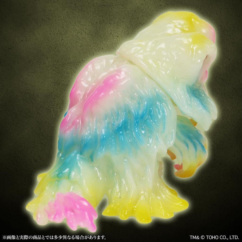 Character Content Production CCP Middle Size Series Godzilla EX Chimney Hedorah Luminous Multicolor PVC Complete Figure (CCP) [14th Release] Ver.