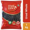 MAI RASOI Black/Kali Urad Whole/Sabut Unpolished 1Kg Pouch